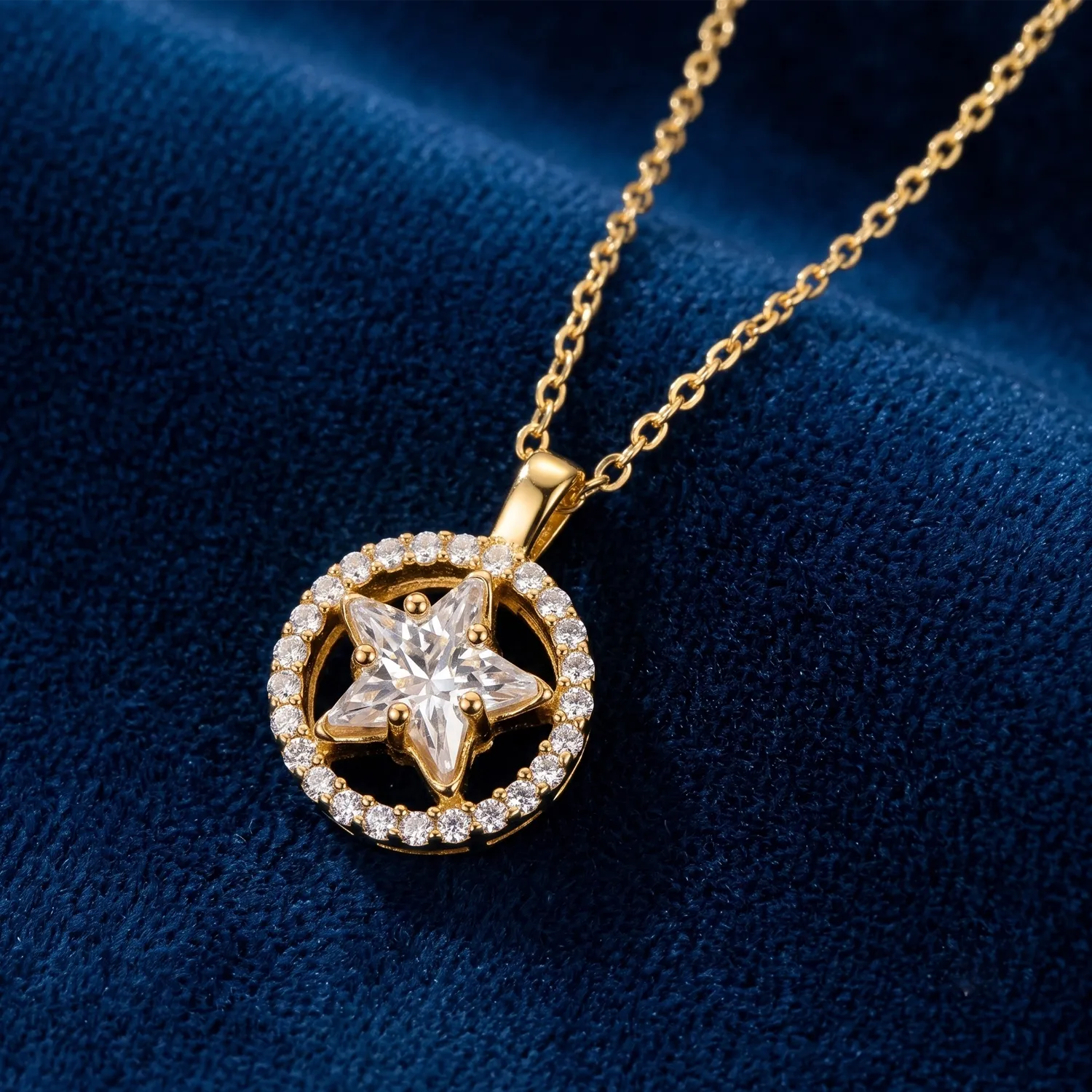 circle star gold neck 01