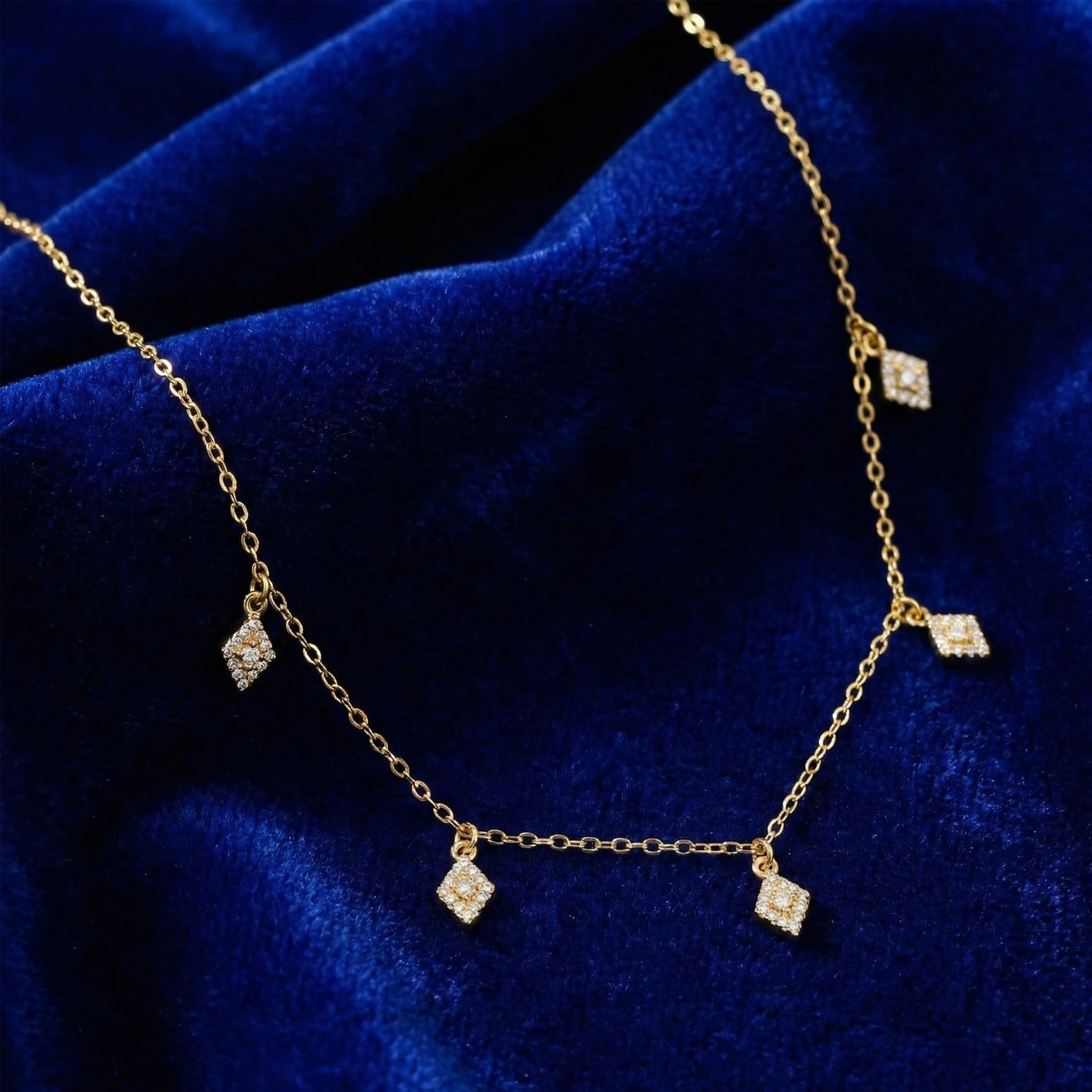 Naryia Gold Plated Silver Necklace