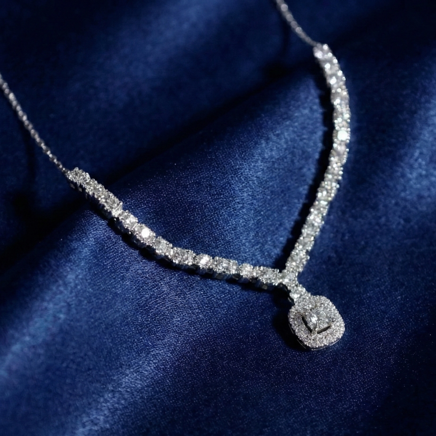 Amareen Silver Necklace