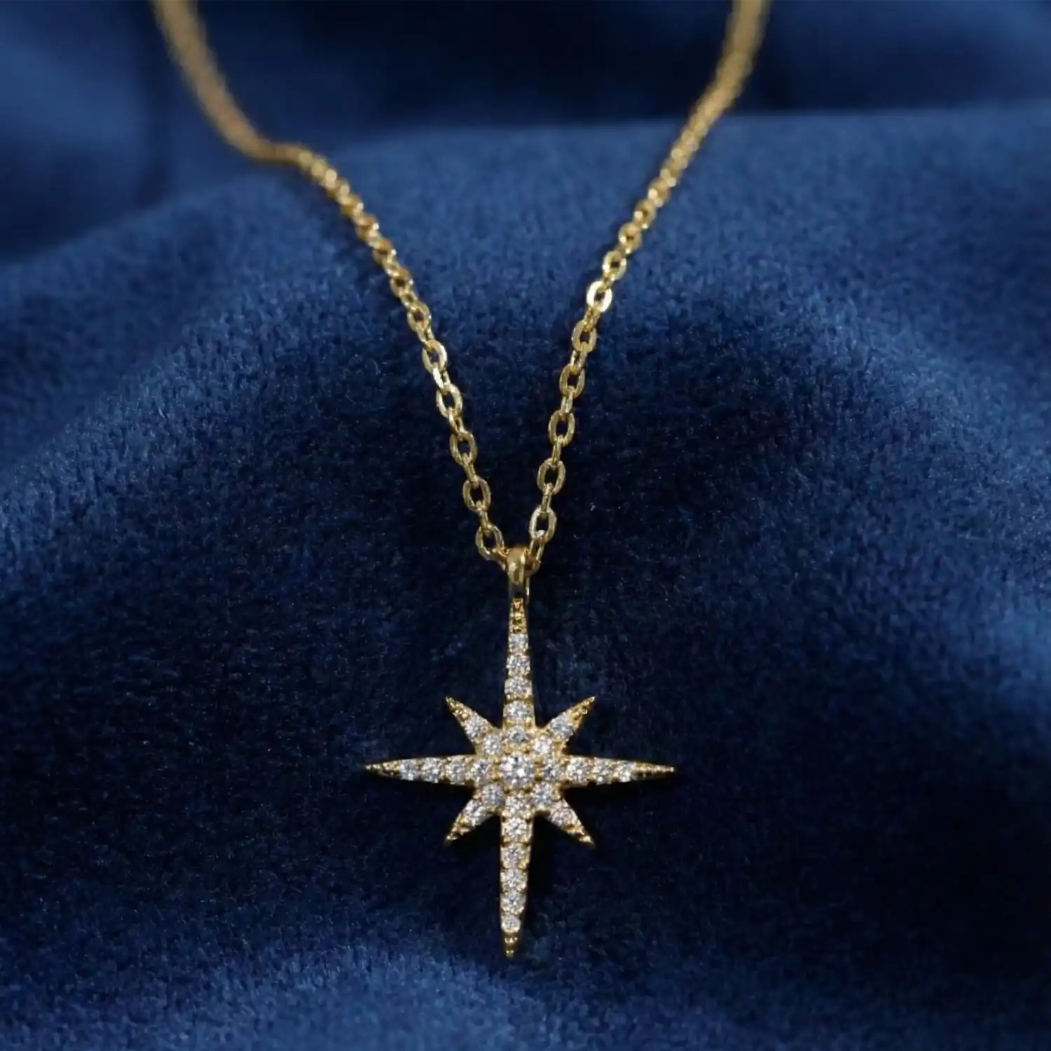 Goldy Lina Gold Plated Silver Necklace