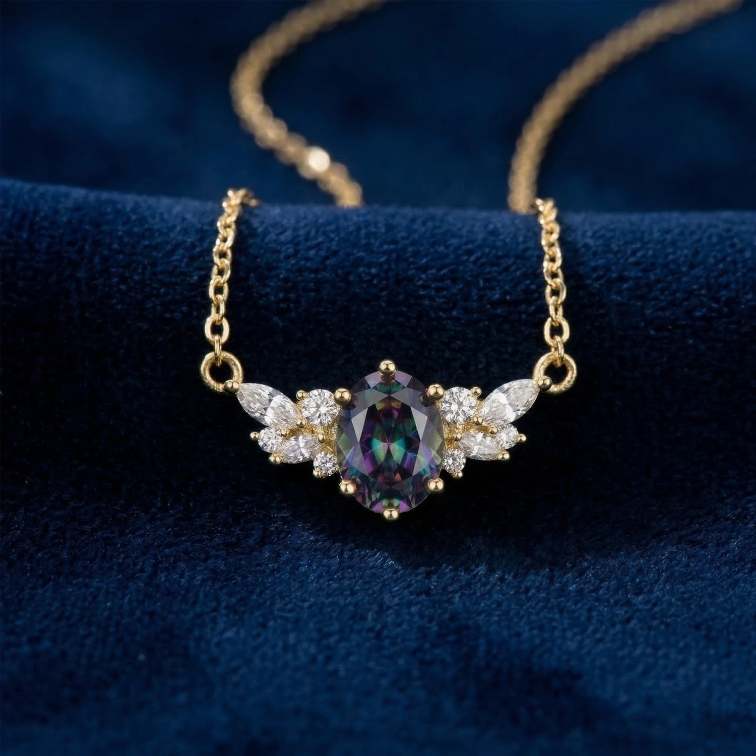 Goldy Hawa Gold Plated Silver Necklace