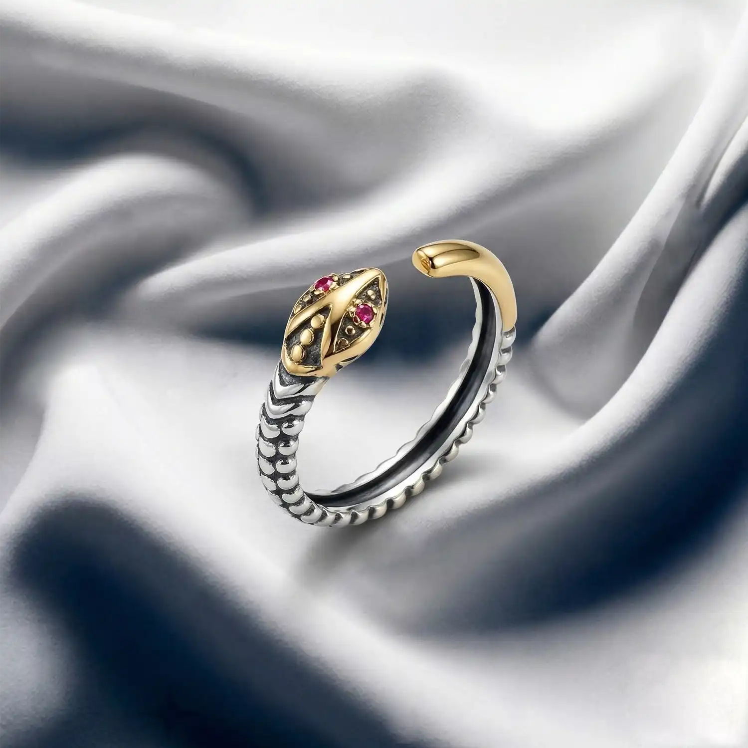 Hayya Arabic Silver Ring