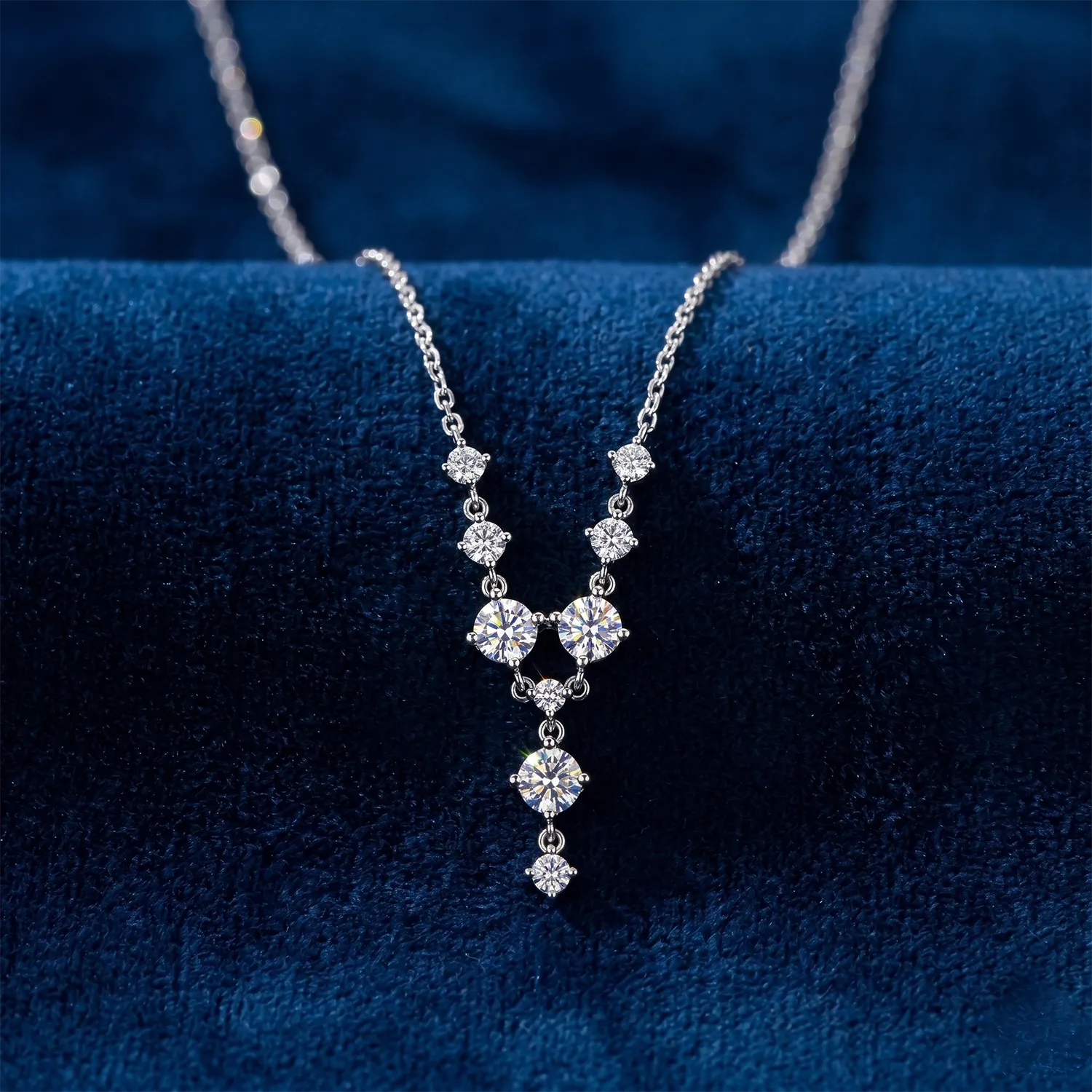 Mini Qatarat Silver Necklace